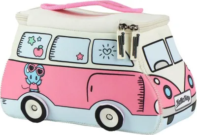 Produktbild von Kinder-Kulturbeutel Hello Kitty Rosa 50 % Polyester 50 % PET Moderne 25,5 x 16 x 15 cm