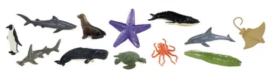 Immagine prodotto di Safari 695104 Ocean Dweller Toob Mini Play Figures - Set