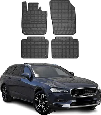 Immagine prodotto di 2016-2025 Volvo V90 Tappetini TPE Nero 4 pz