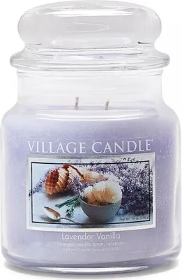 Produktbild von Duftkerze in Glas, Lavendel-Vanille, 396 g