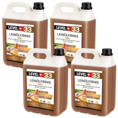 Obrázok produktu pre Ľanový olej 100% 20L Čistý ľanový olej Level+33