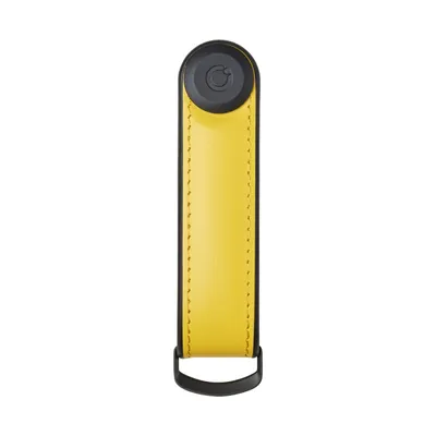 Immagine prodotto di Orbitkey - Portachiavi ibrido in pelle - Colore giallo solare