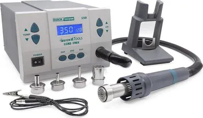 Image de Fer à souder numérique professionnel de 1 000 W avec réglage de la température de 100 à 500 °C et refroidissement automatique