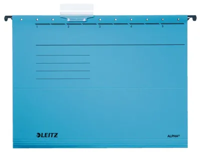 Produktbild von Leitz Alpha Hängeordner Karton A4 Blau