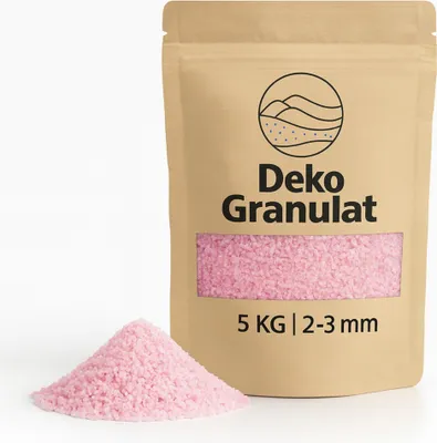 Produktbild von Deko-Granulat 5 KG rosa Ø 2-3 mm Vasen Glas-Füllung Streudeko