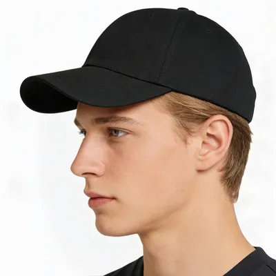 Immagine prodotto di Cappellini da baseball regolabili, confezione da 2, colore nero e rosa, protezione solare per attività all'aperto