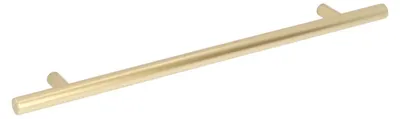 Productafbeelding van Handgreep voor meubels, roestvrij staal, afstand tussen de gaten 224 mm, afwerking: "Galver" (koperkleur), set van 6 stuks