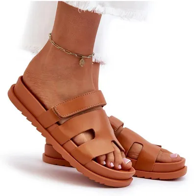Produktbild von Klassische Damen Zehentrenner Camel Molie 37
