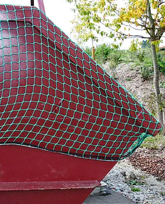 Produktbild von Ladungssicherungsnetz SafeNet Abdecknetz 3,5 m x 2,0 m Anhängernetz grün
