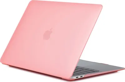 Produktbild von Mobigear Matte MacBook Air 13 Zoll (2018-2020) Hardcase Hülle MacBook Case - Pink - Model A1932 / A2179 / A2337