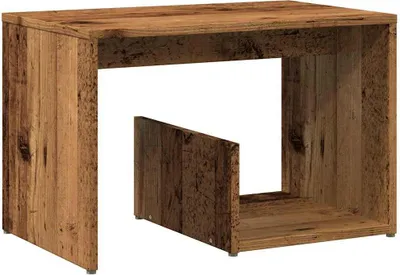 Immagine prodotto di Tavolino in legno di recupero 59x36x38 cm Materiale a base di legno