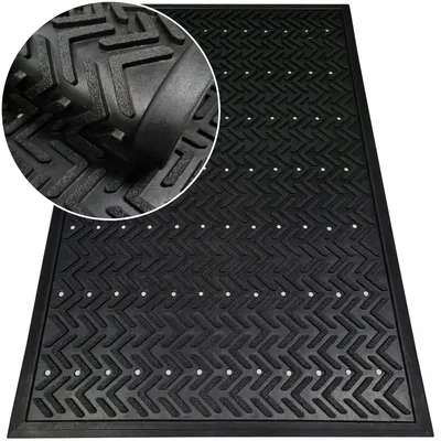 Produktbild von Nestor Gummi Fußmatte Arrow Außenbereich 40x70 cm