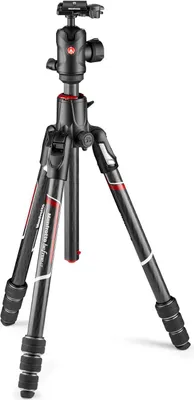 Image de Manfrotto MKBFRC4GTXP-BH trépied Caméras numériques/film 3 jambe(s) Noir, Rouge