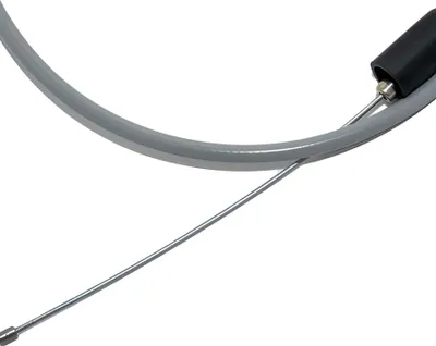 Produktbild von Bowdenzug Gaszug, grau Hochlenker für MZ TS250, 250/1