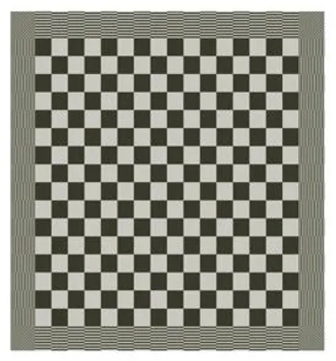 Produktbild von Ddddd Geschirrtuch BBQ schwarz 65x65cm 6 Stk