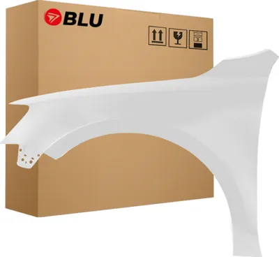 Immagine prodotto di BLU Parafango compatibile con VW Volkswagen Jetta VI 6 LC9A Sinistra Weiss PureWeiss | 2010-2018 | Anteriore | Verniciato | Pronto per il montaggio | Acciaio