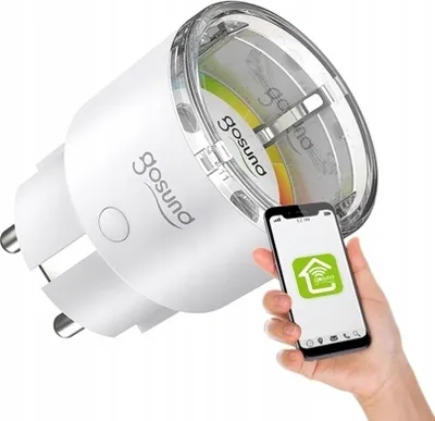 Produktbild von SMART WIFI 2.4 GHz INTELLIGENT SOCKET GOSUND 3680W 16A ANWENDUNG TUYA