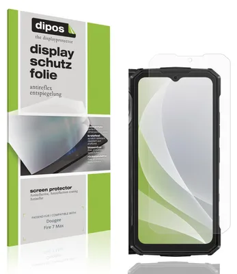Produktbild von 4x Schutzfolie für Doogee Fire 7 Max matt Displayschutzfolie Folie Display Schutz dipos