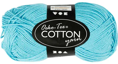 Produktbild von Creativ Company 431120, Handwerk, Türkis, Baumwolle, 170 m, 50 g