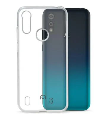 Zdjęcie produktu dla Mobilize Gelly – przezroczyste etui na telefon Motorola Moto E6s (2020) – elastyczne etui z TPU – przezroczyste
