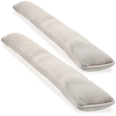Produktbild von 2X Zugluftstopper für Tür und Fenster - Microfaser Windstopper