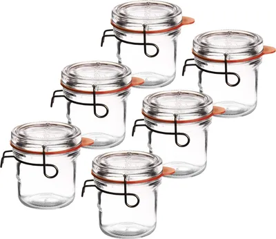 Produktbild von Lock-Eat Terrine 200ml - Einkochglas mit Bügelverschluss - 6 Stück