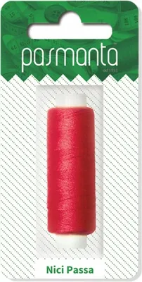Image de Fil universel pour couture main et machine Pasmanta 200 cm - Rouge