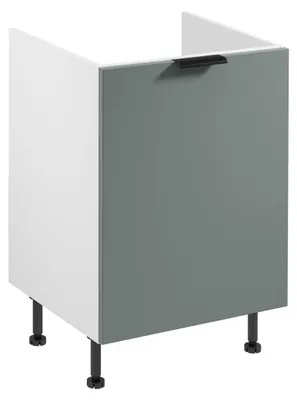 Image de Meuble sous-évier SALERNO - largeur 60 cm, blanc/vert