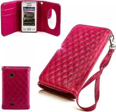 Produktbild von Samsung Star II (S5260) Booksytle Handtasche Mirror Pink