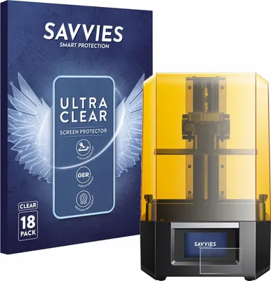 Produktbild von 18x Für Anycubic Photon Mono M5s Schutzfolie Savvies Displayschutz Display Schutz Folie Klar Transparent