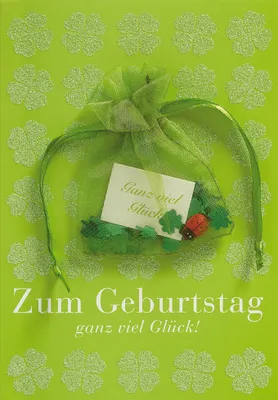 Produktbild von Geburtstag  Glückwunschkarte im Format 115x17cm mit Umschlag