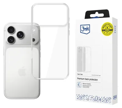 Obrázek produktu pro 3mk ochranný kryt Clear Case pro řadu Apple iPhone 17 – Apple iPhone 17 Pro