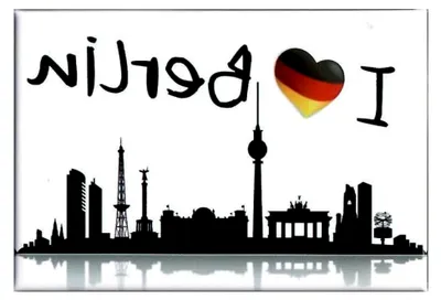 Produktbild von Kühlschrankmagnet Berlin I Love - Fotomagnet Souvenir