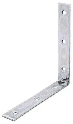 Stohecke, verzinkt, 150 x 150 x 25 mm, Stahl
