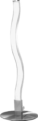 Produktbild von LED-Tischlampe - Silberfarben - Aluminium - H 30 cm