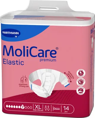 Produktbild von Molicare Premium Elastic Slip 7 Tropfen Gr.XL 14 St