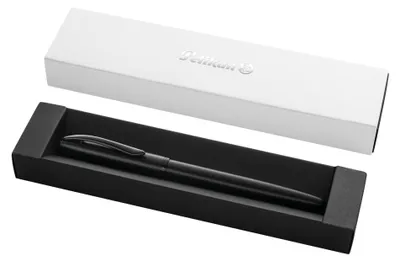 Zdjęcie produktu dla Pelikan Büro 821834 Pelikan Füllhalter Jazz Noble Elegance P36 Carbon Schwarz Geschenkbox
