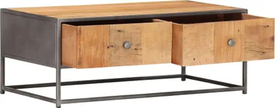 Produktbild von vidaXL Couchtisch 90x50x35 cm Altholz Massiv