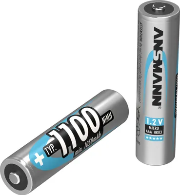 Produktbild von Ansmann NiMH-Akku Typ 1100 Micro 1050mAh, 1 Stück