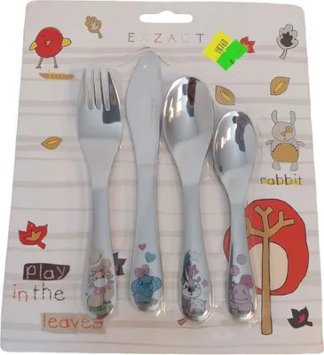 Produktbild von EXZACT WF712-4SEA Baby-Besteck-Set