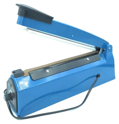 Immagine prodotto di Saldatrice per sacchetti a caldo - Sigillatura in plastica - 200 mm - Blu - Per sacchetti e pellicole