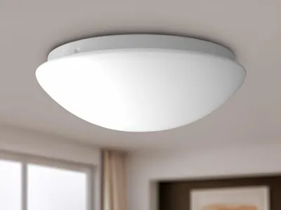 Produktbild von Deckenleuchte Glas Lampenschirm, Deckenschale Treppenhaus & Flurlampe dimmbar