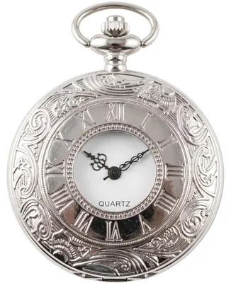 Image de Montre de poche argentée à quartz HO-42035 KP42035