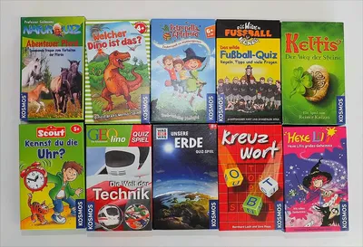 Produktbild von Kosmos 10 zufällige Mitbringspiele / Reisespiele