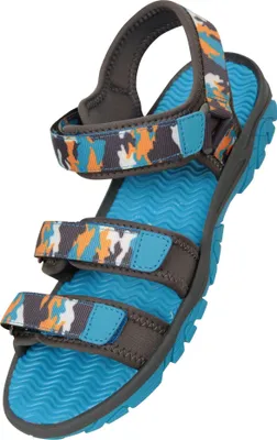 Produktbild von Mountain Warehouse - Dětské sandály, maskáčový vzor MW1580 (32 EU) (Dark aquamarine)