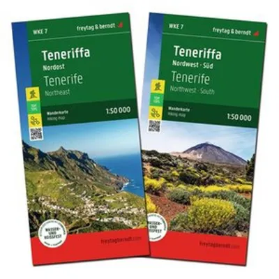 Image de Tenerife, set de cartes de randonnée 1:50.000, freytag & berndt