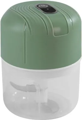 Obrázok produktu pre Elektrický mini mlynček, prenosný, nabíjateľný cez USB, 250 ml, na cesnak, chilli, cibuľu, mäso