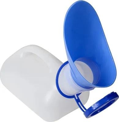 Produktbild von 1000ML Unisex Urinal Urinflaschen Toliet Pee Flasche Langlebige tragbare Urinal Toilettenflasche