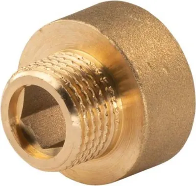 Produktbild von Messing Gewinde-Fitting Reduzierstück 3/4'IG (DN 20) - 1/2'AG (DN 15) - schwere Ausführung