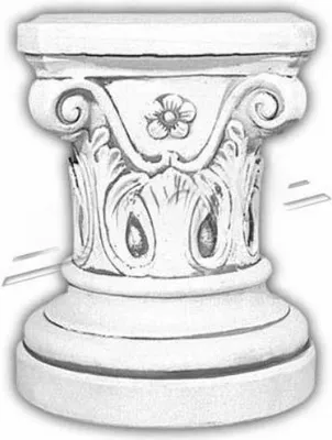 Produktbild von Säule Figur Skulptur Fguren Statue Säulen Design Garten Dekoration Terrasse 603